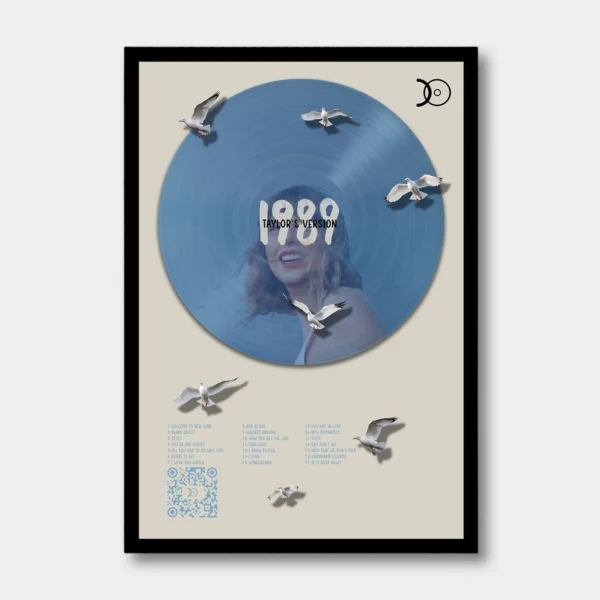 TAYLOR SWIFT – 1989 VINYL WALL ART