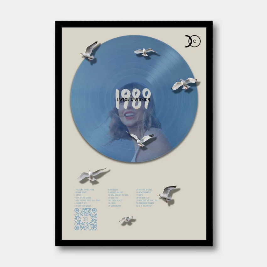 TAYLOR SWIFT – 1989 VINYL WALL ART