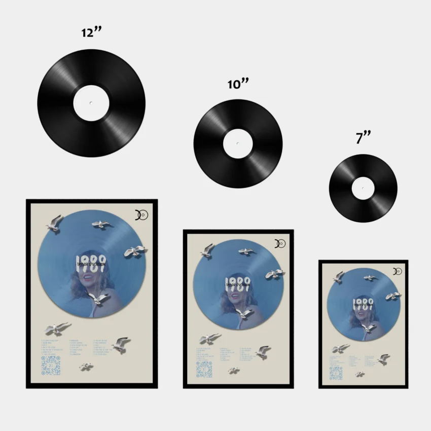 TAYLOR SWIFT – 1989 VINYL WALL ART - Image 3