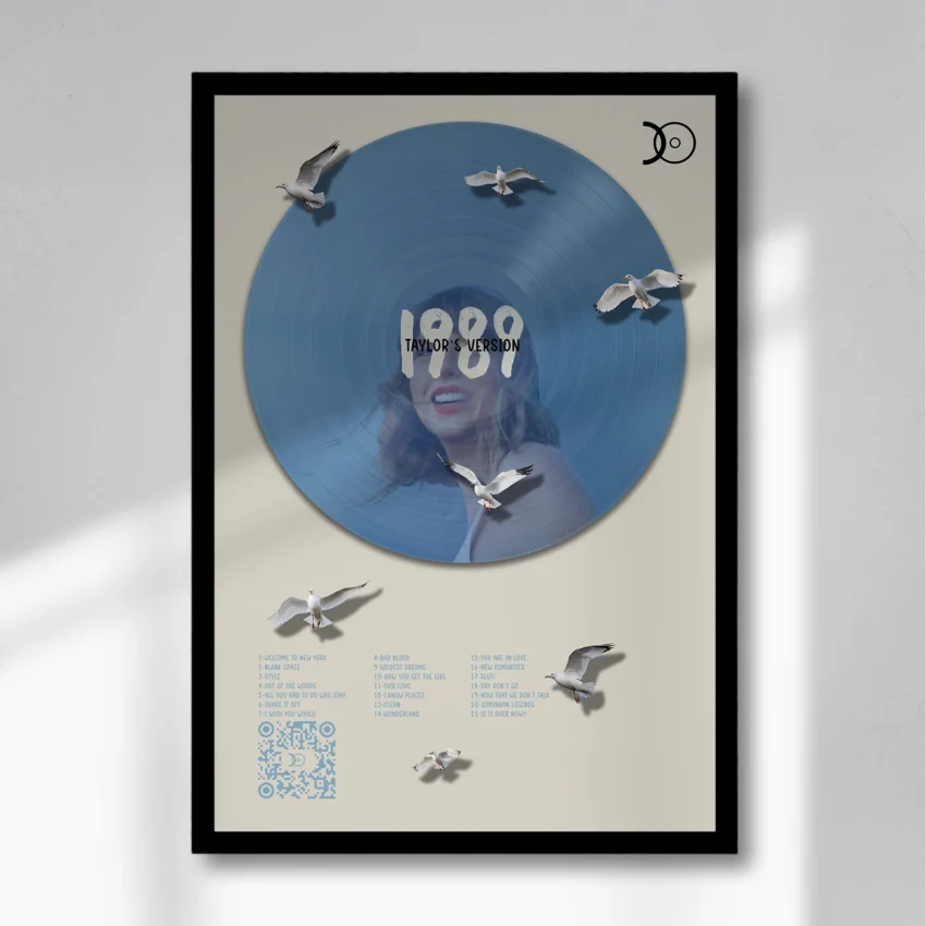 TAYLOR SWIFT – 1989 VINYL WALL ART - Image 5