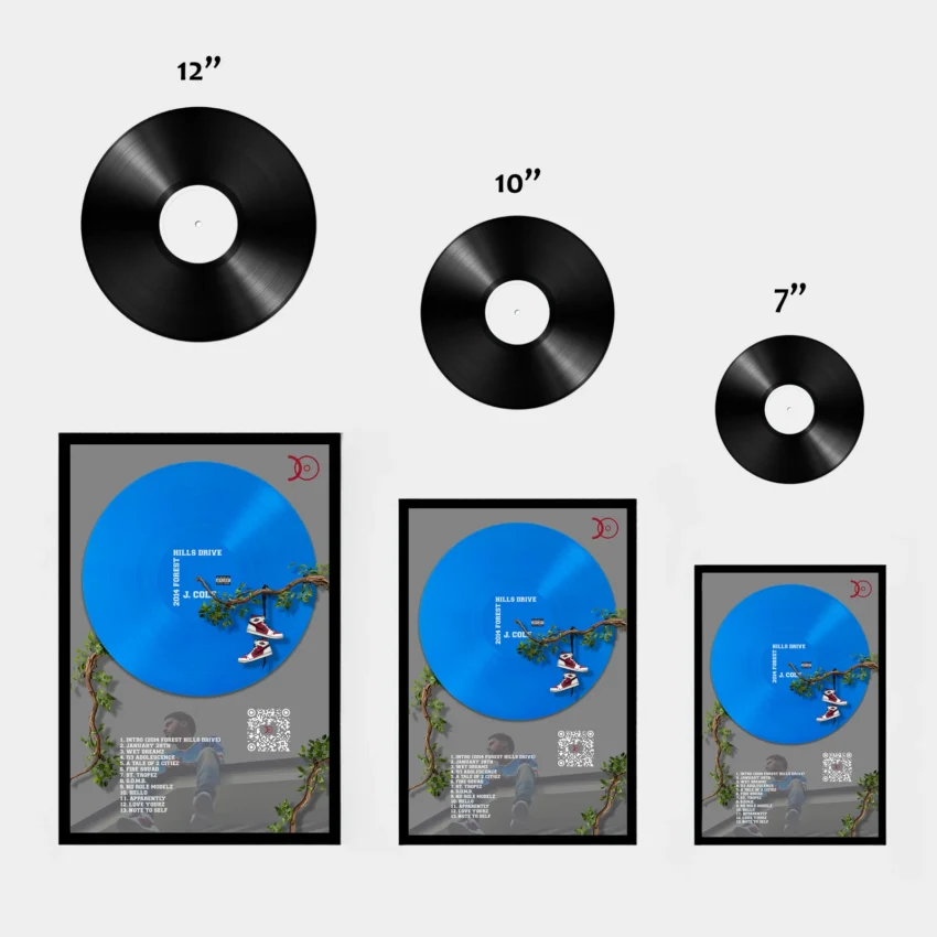 J. COLE – 2014 FOREST HILLS DRIVE VINYL WALL ART - Image 3