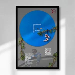 J. COLE – 2014 FOREST HILLS DRIVE VINYL WALL ART - Image 5