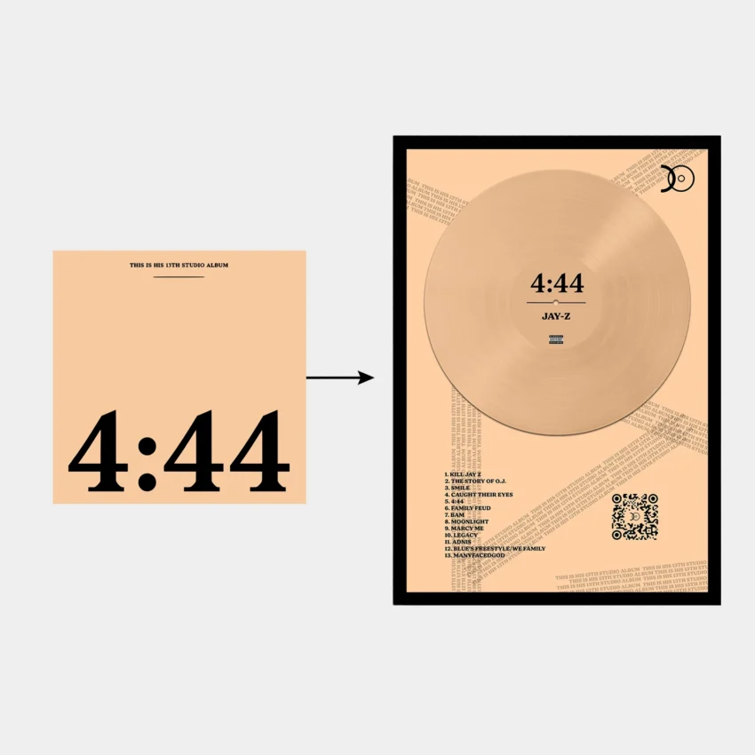 JAY-Z – 444 VINYL WALL ART - Image 2