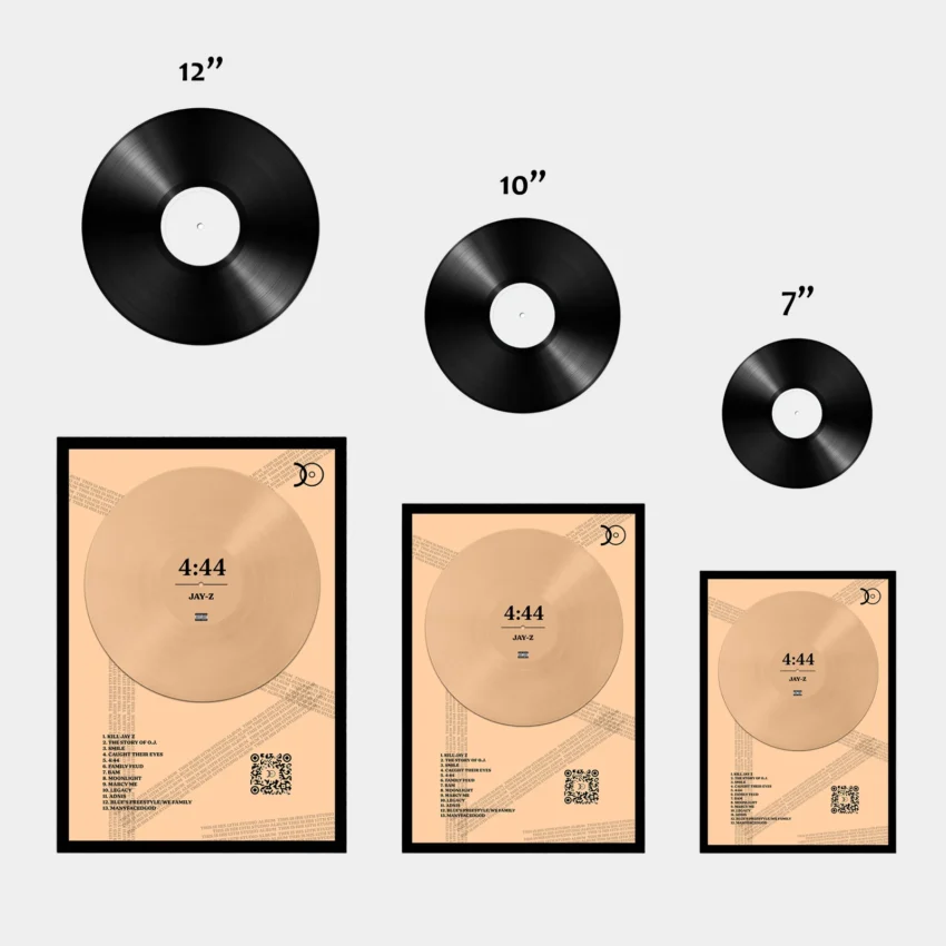JAY-Z – 444 VINYL WALL ART - Image 3