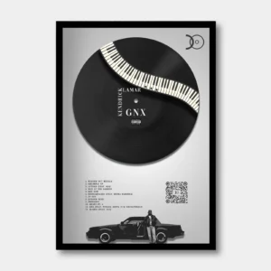 KENDRICK LAMAR – GNX VINYL WALL ART