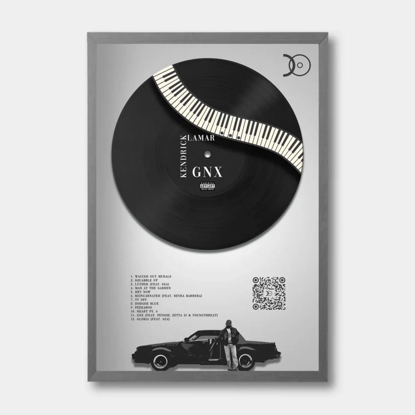 KENDRICK LAMAR – GNX VINYL WALL ART - Image 2
