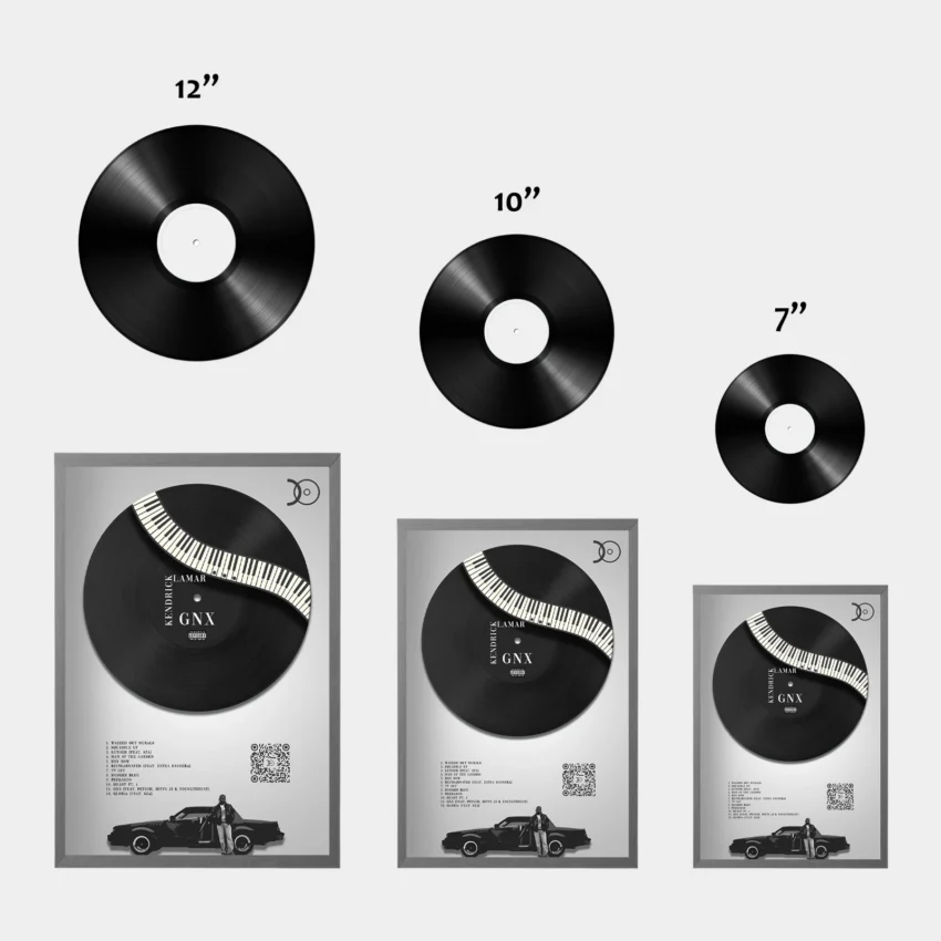 KENDRICK LAMAR – GNX VINYL WALL ART - Image 5