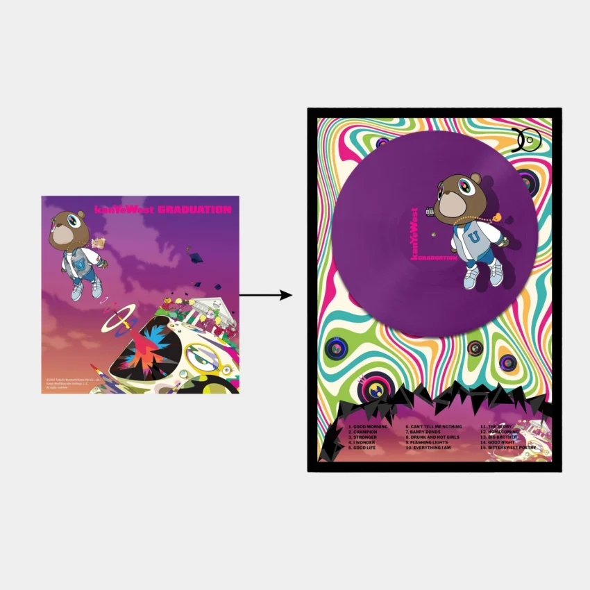 KANYE WEST – GRADUATION VINYL WALL ART - Image 2