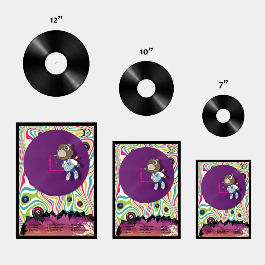 KANYE WEST – GRADUATION VINYL WALL ART - Image 3