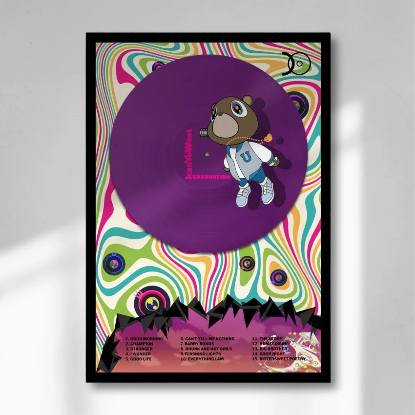 KANYE WEST – GRADUATION VINYL WALL ART - Image 4