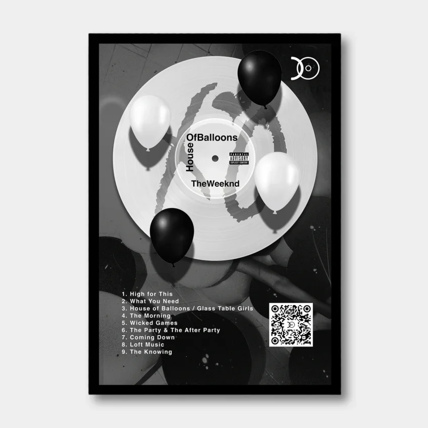 THE WEEKND – HOUSE OF BALLOONS VINYL WALL ART