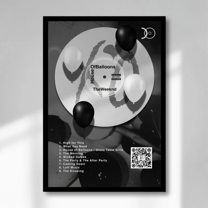 THE WEEKND – HOUSE OF BALLOONS VINYL WALL ART - Image 5