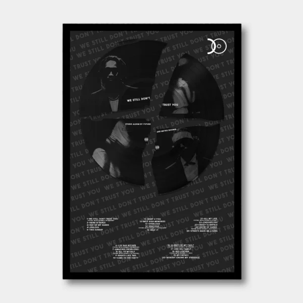 FUTURE & METRO BOOMIN – WE STILL DON’T TRUST YOU VINYL WALL ART