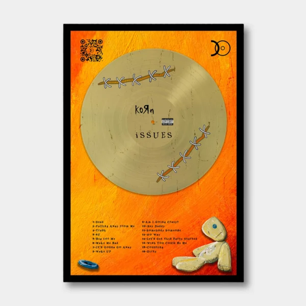 KORN – ISSUES VINYL WALL ART