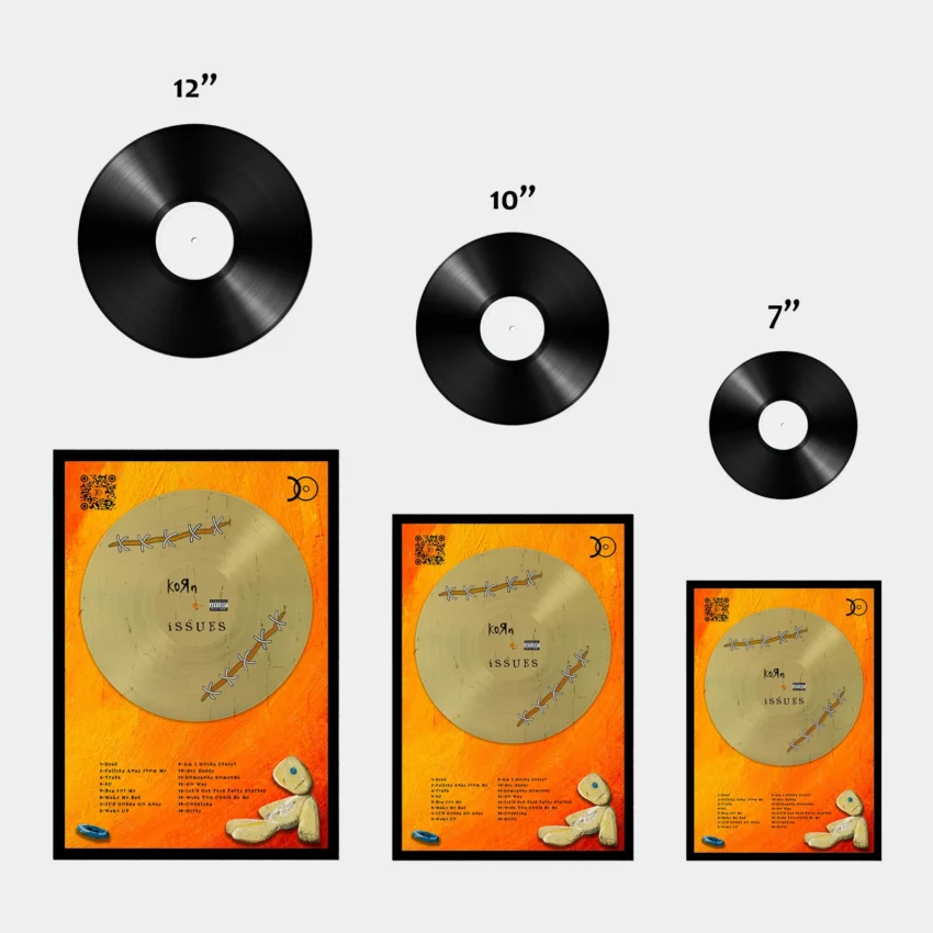 KORN – ISSUES VINYL WALL ART - Image 3