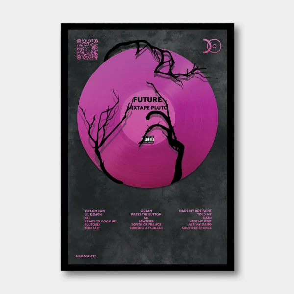 FUTURE – MIXTAPE PLUTO VINYL WALL ART