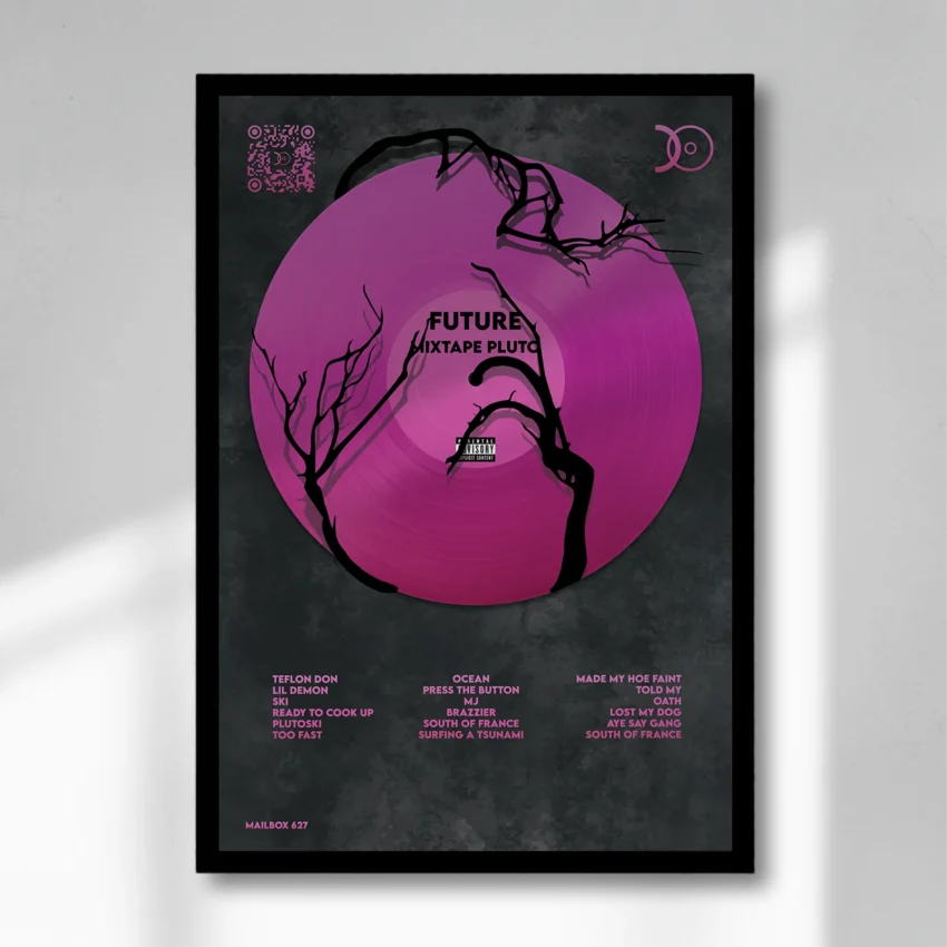 FUTURE – MIXTAPE PLUTO VINYL WALL ART - Image 5