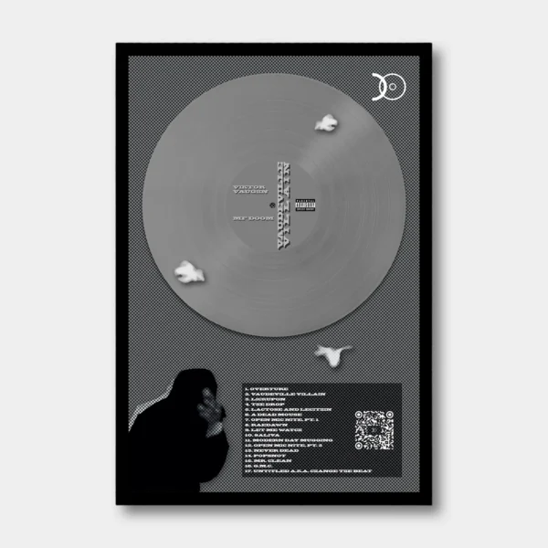 MF DOOM – VAUDEVILLE VILLAIN VINYL WALL ART