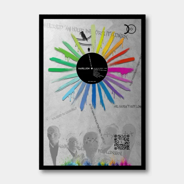 An Hour Before It's Dark - Vinyl Art