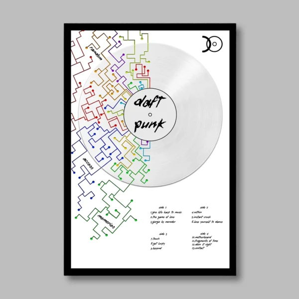 Random Access Memories - Vinyl Art